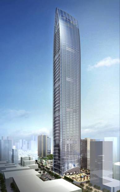 南玻 深圳最高楼 节能外衣 京基100 5A甲级写字楼 水晶灰玻璃 节能玻璃 建筑节能玻璃 玻璃产品 玻璃幕墙 低碳建筑 Low-E节能玻璃 摩天大厦 玻璃 南玻集团 节能中空玻璃